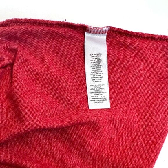 Light 'Em Up I'm On Fire Red Tank, Small, racerback, xtra soft eco-jersey #98269 - Picture 5 of 8